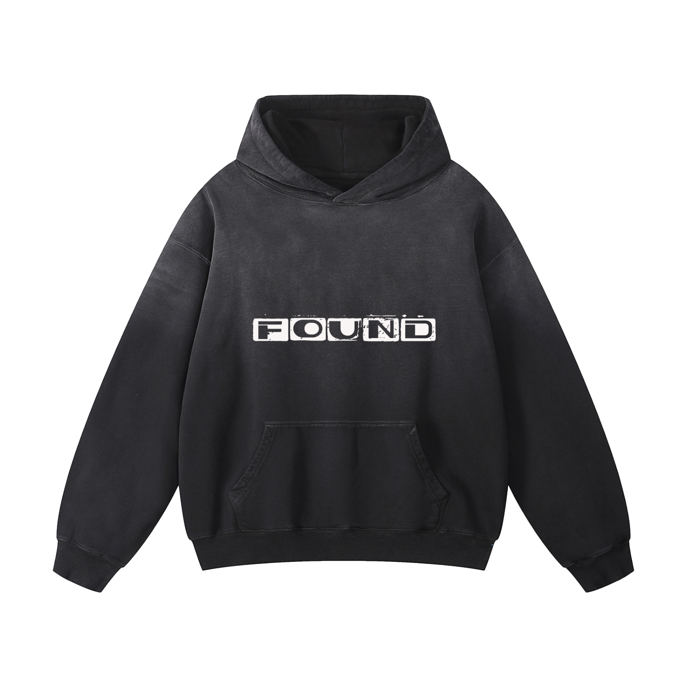 FOUND Heavyweight Sunfade Oversized Hoodie