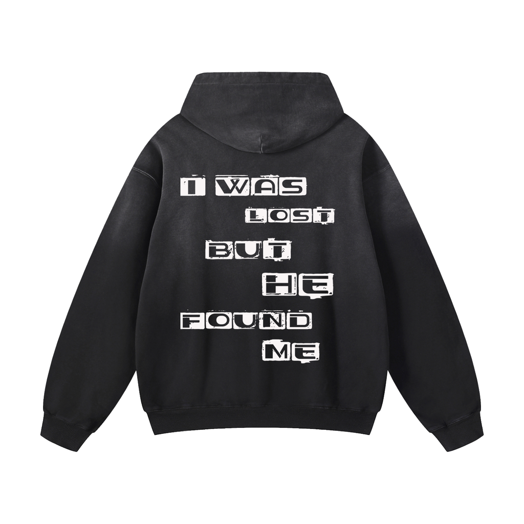FOUND Heavyweight Sunfade Oversized Hoodie