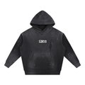 NB Vintage Washed Frayed Fleece Hoodie